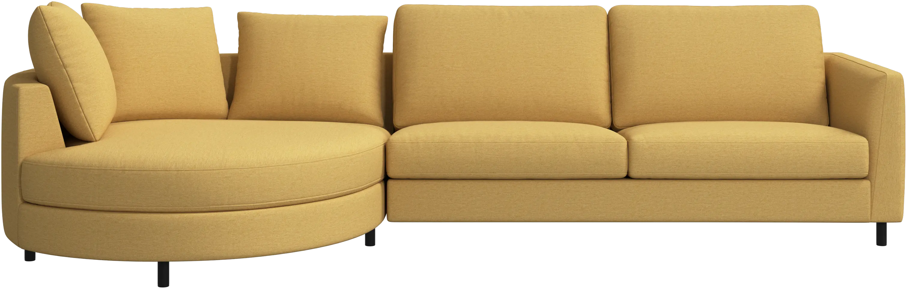 Sofá Indivi con módulo chaise-longue a la izquierda