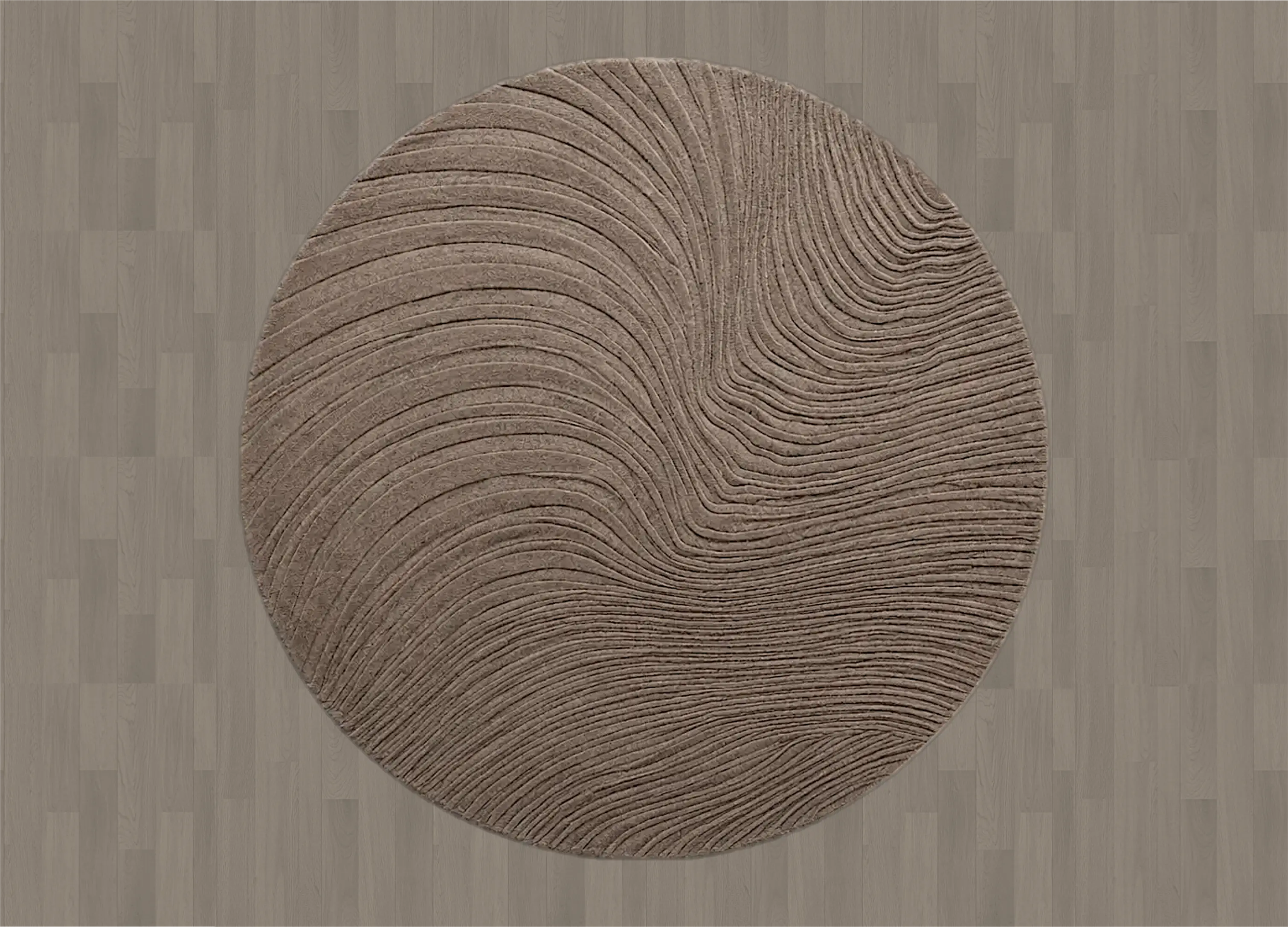 Rugs Brown Furrow rug - EXCEPTIONAL 70% OFF- OSBX08