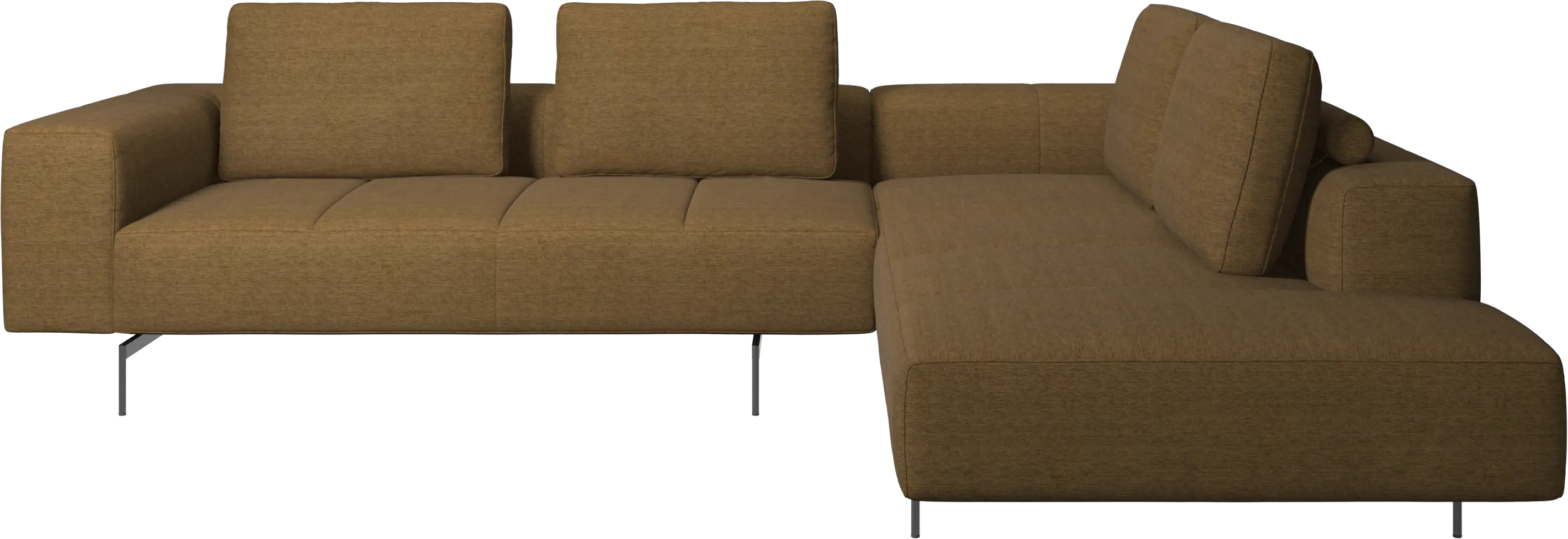 Amsterdam corner sofa with lounging unit