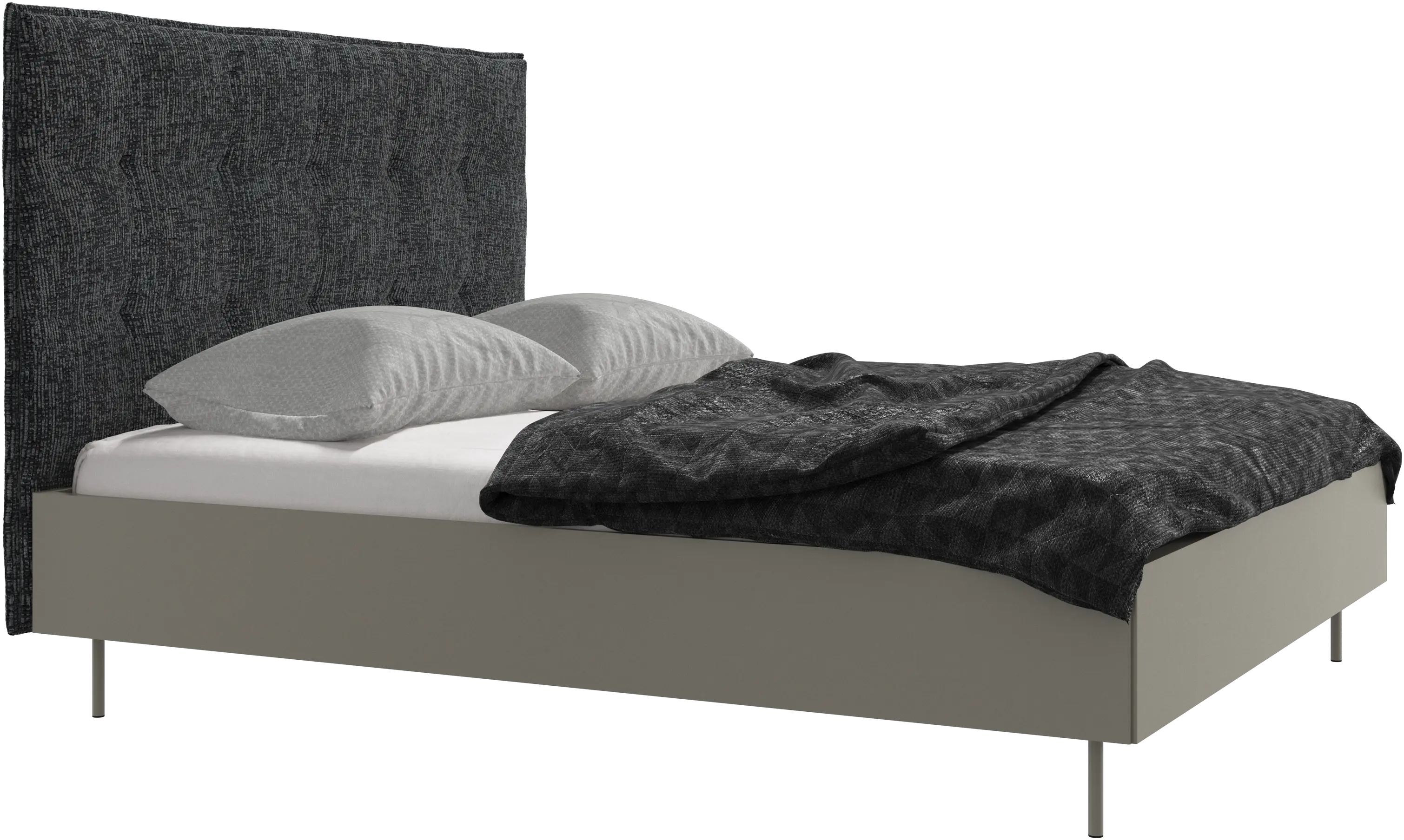 Lugano bed, excl. slats and mattress