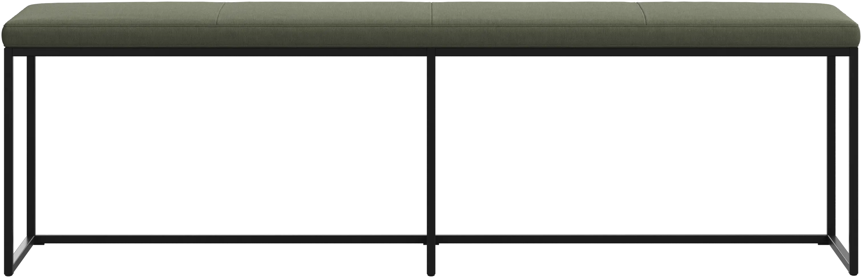 London large bench with cushion