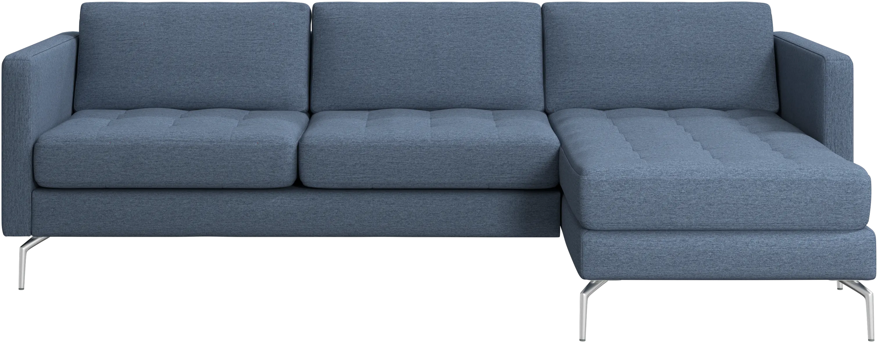 Osaka sofa with resting unit, tufted seat