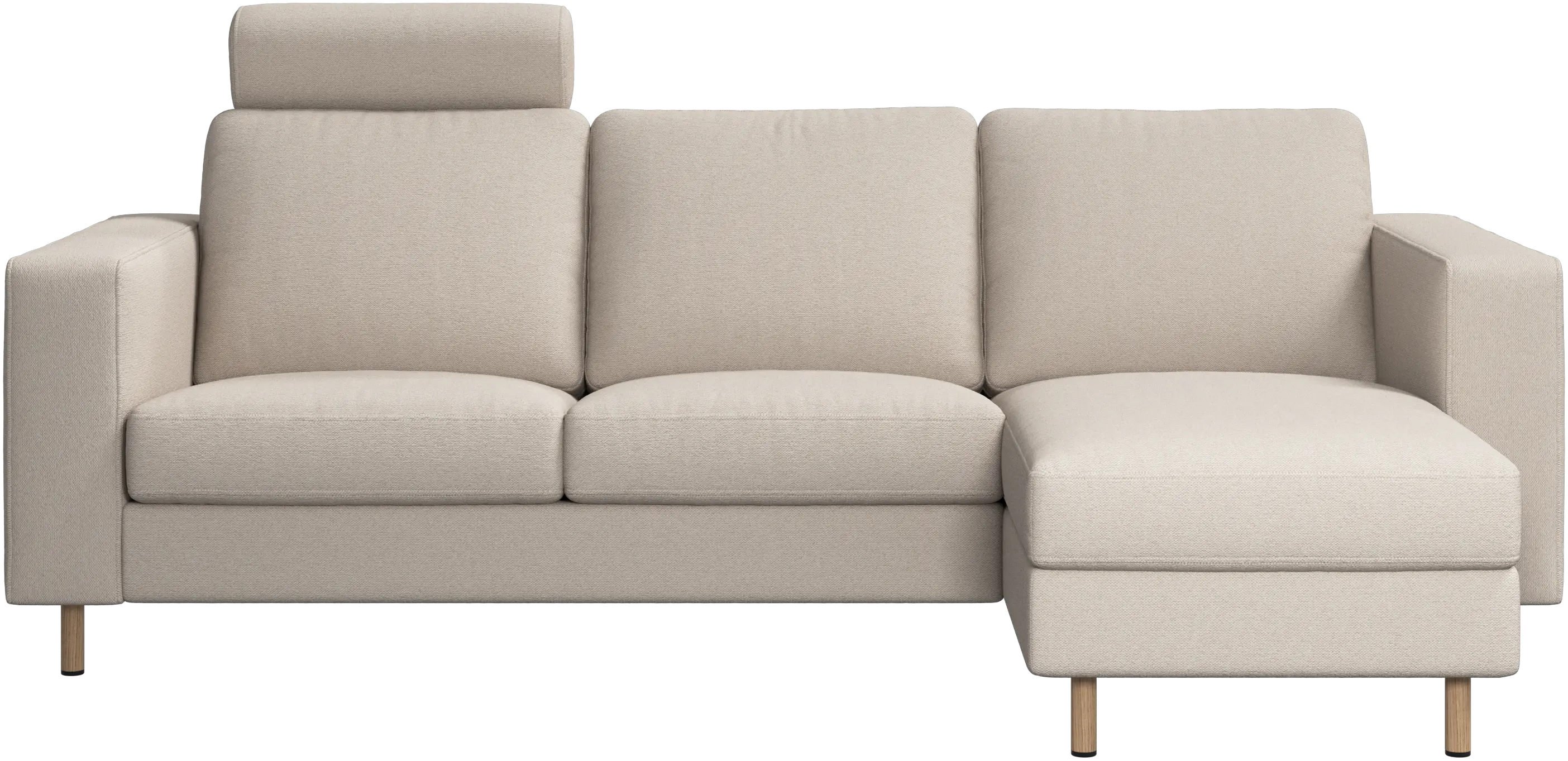 Indivi sofa with chaise longue right
