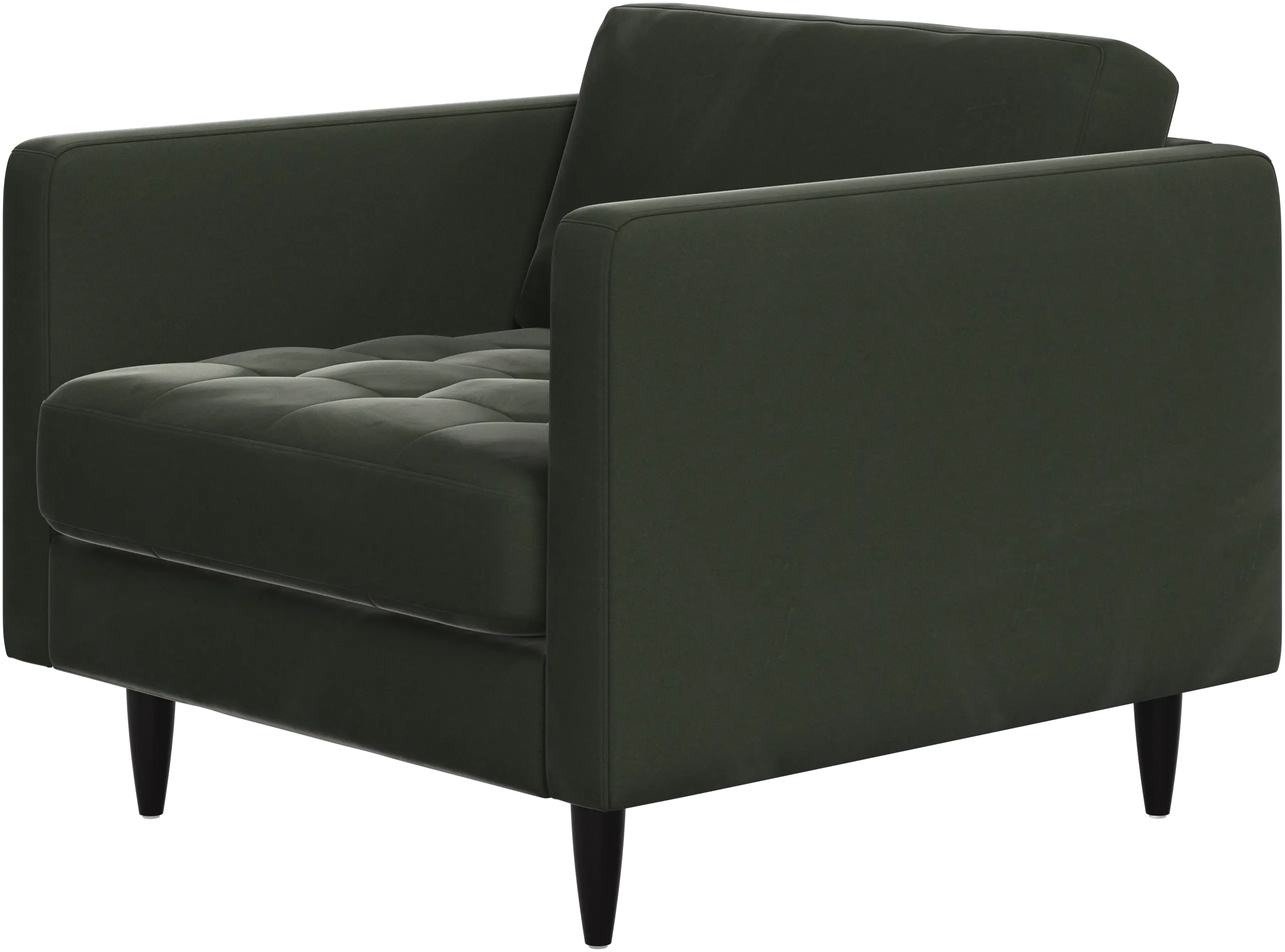 Osaka chair, tufted seat