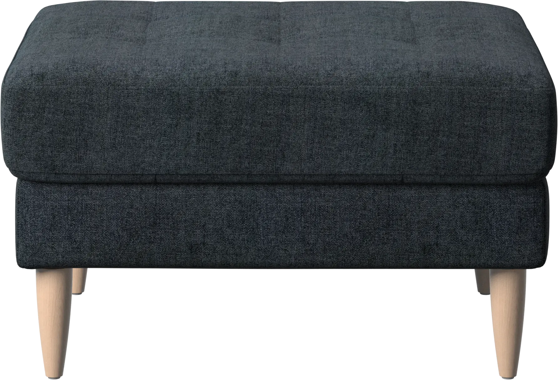 Osaka ottoman, tufted seat