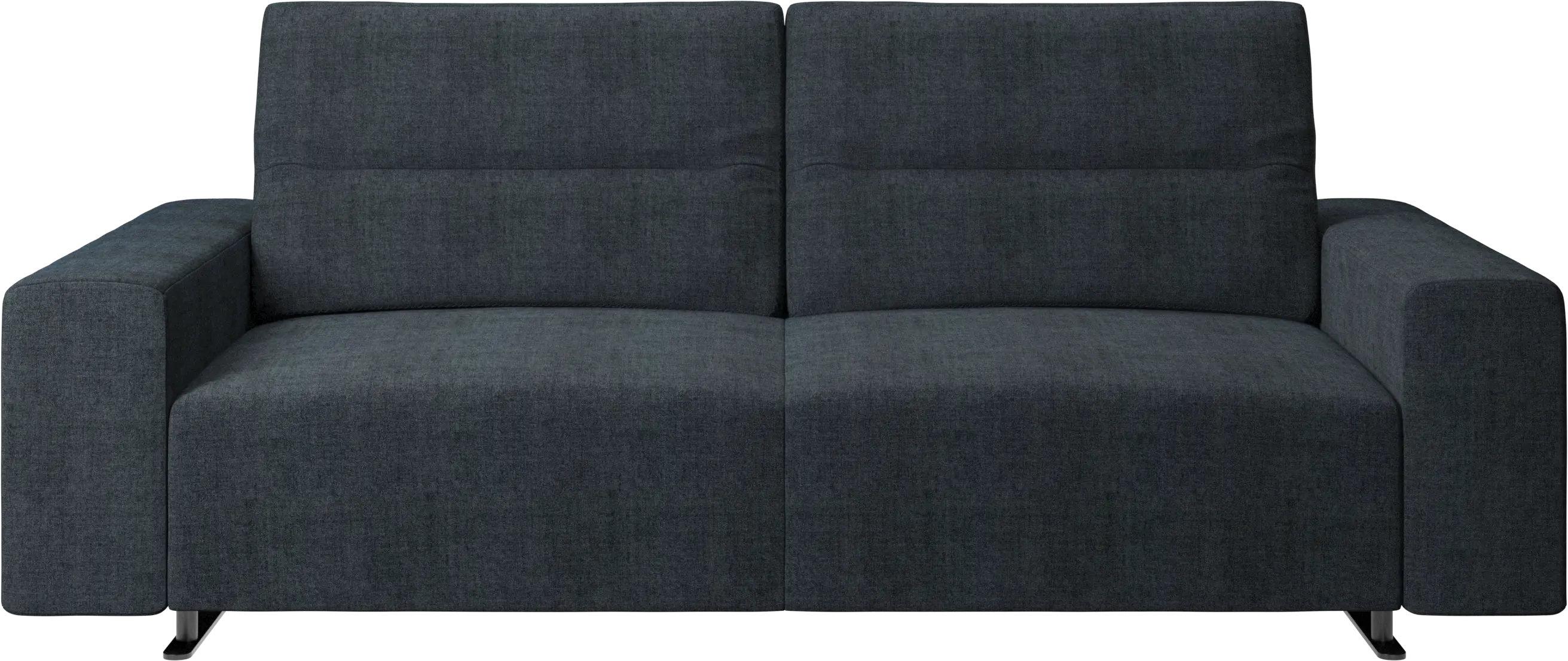 Hampton sofa with adjustable back and storage on the left side