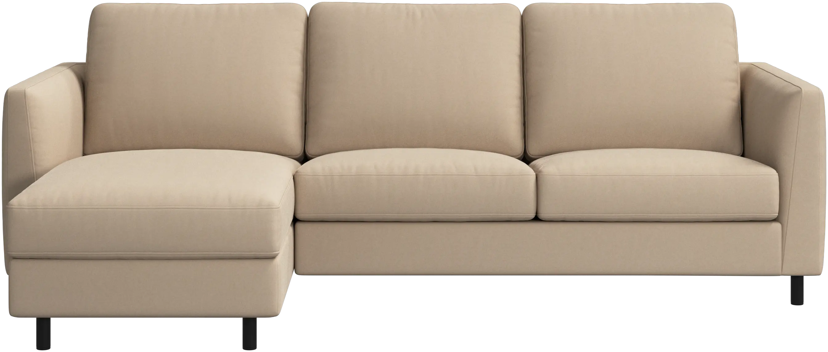 Indivi sofa with chaise longue left