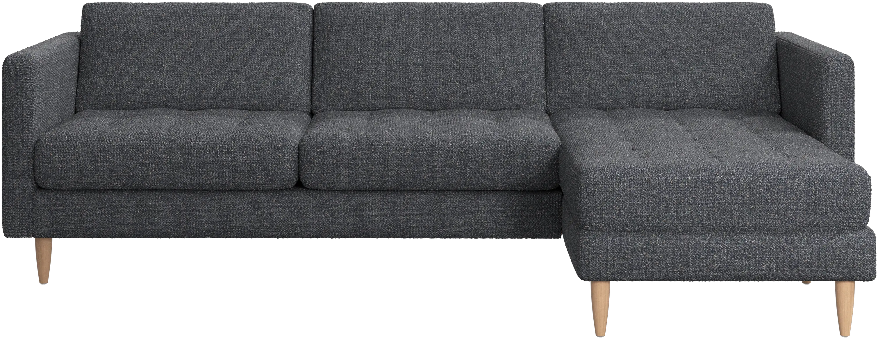 Osaka sofa with resting unit, tufted seat