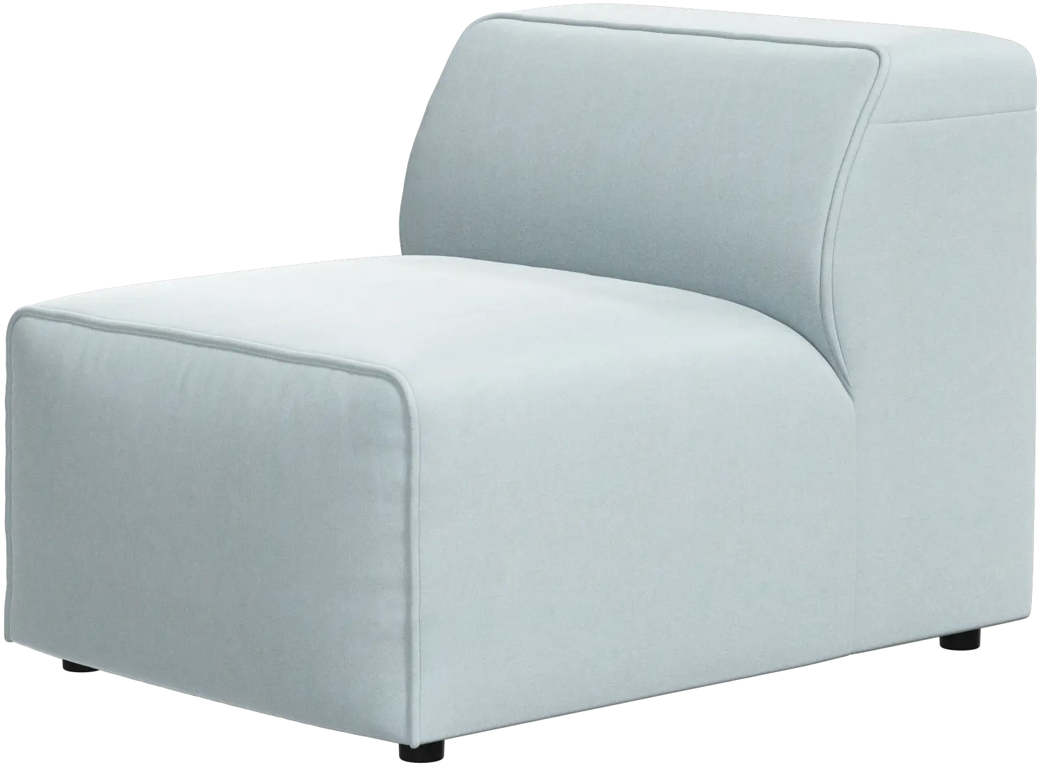 Carmo 1-seater, no armrests