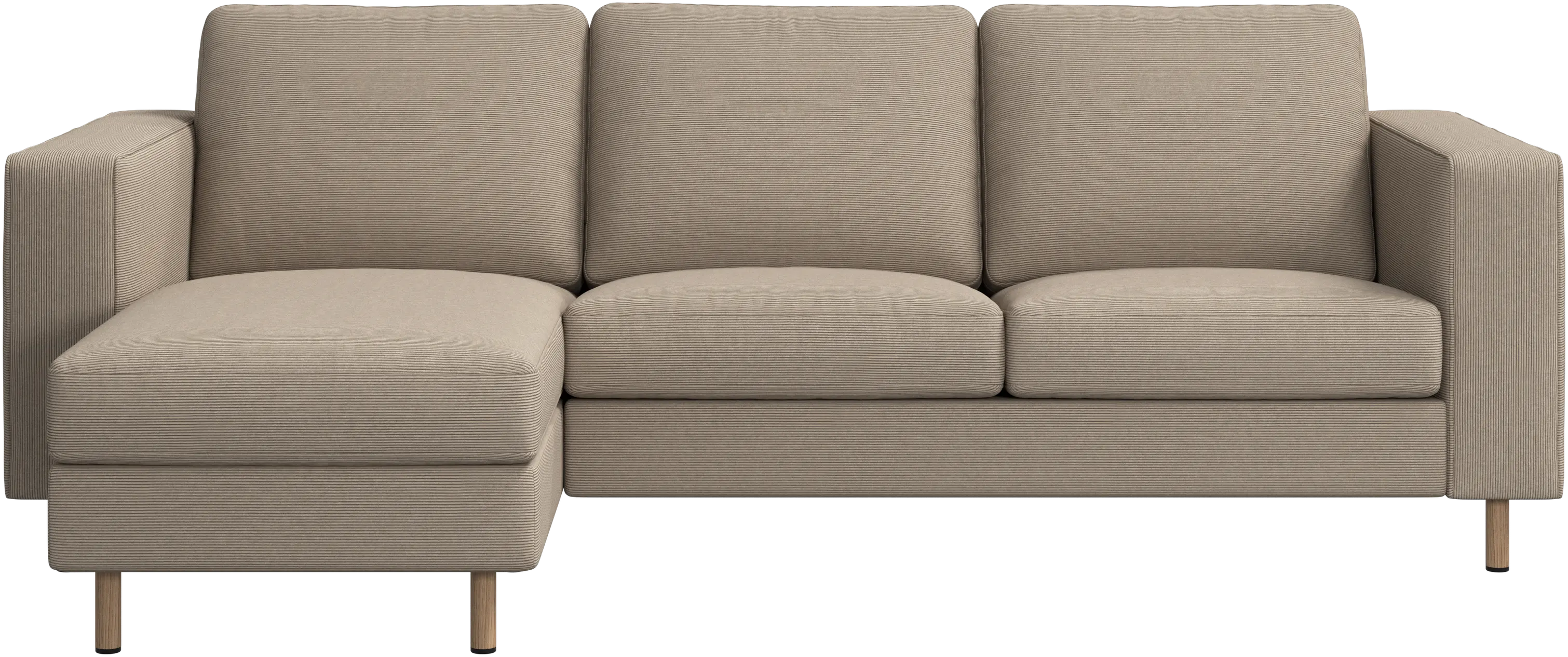 Indivi sofa with chaise longue left