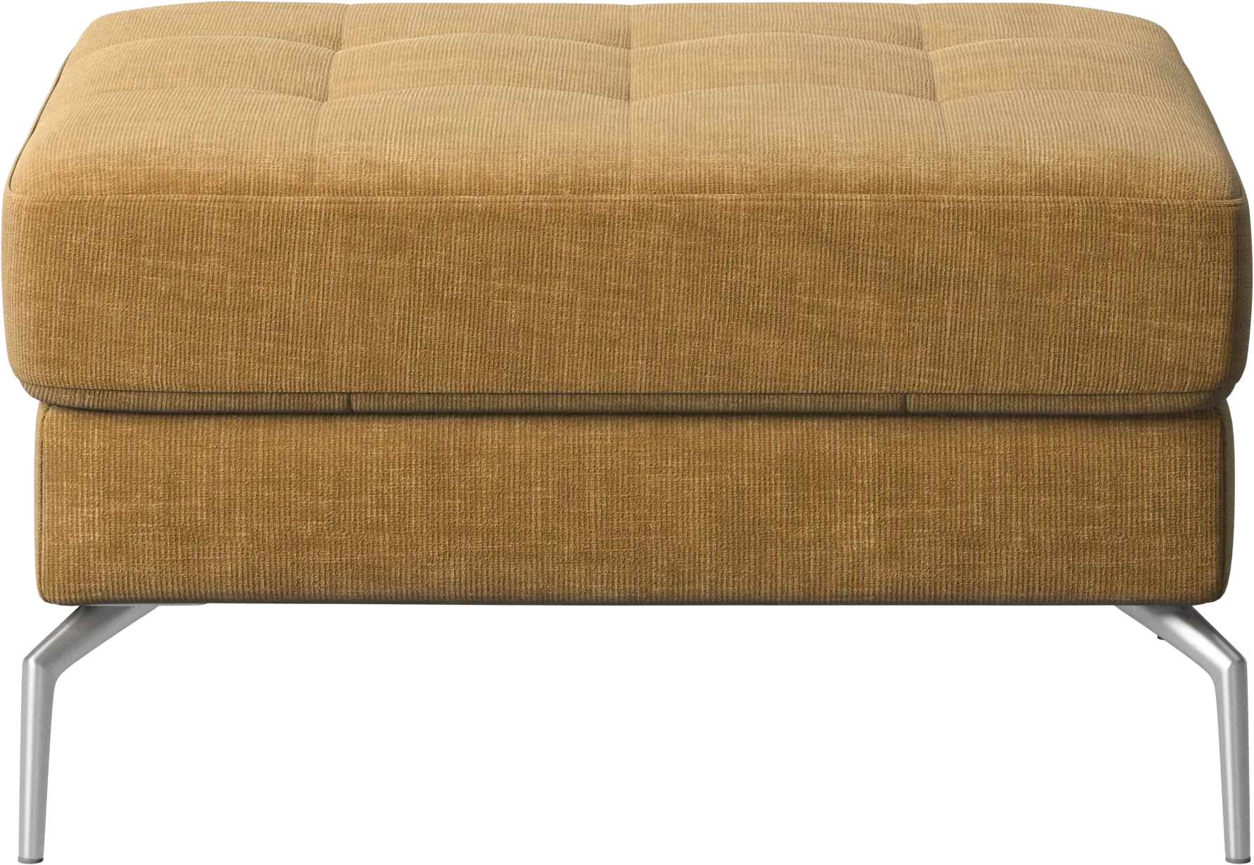 Osaka footstool, tufted seat
