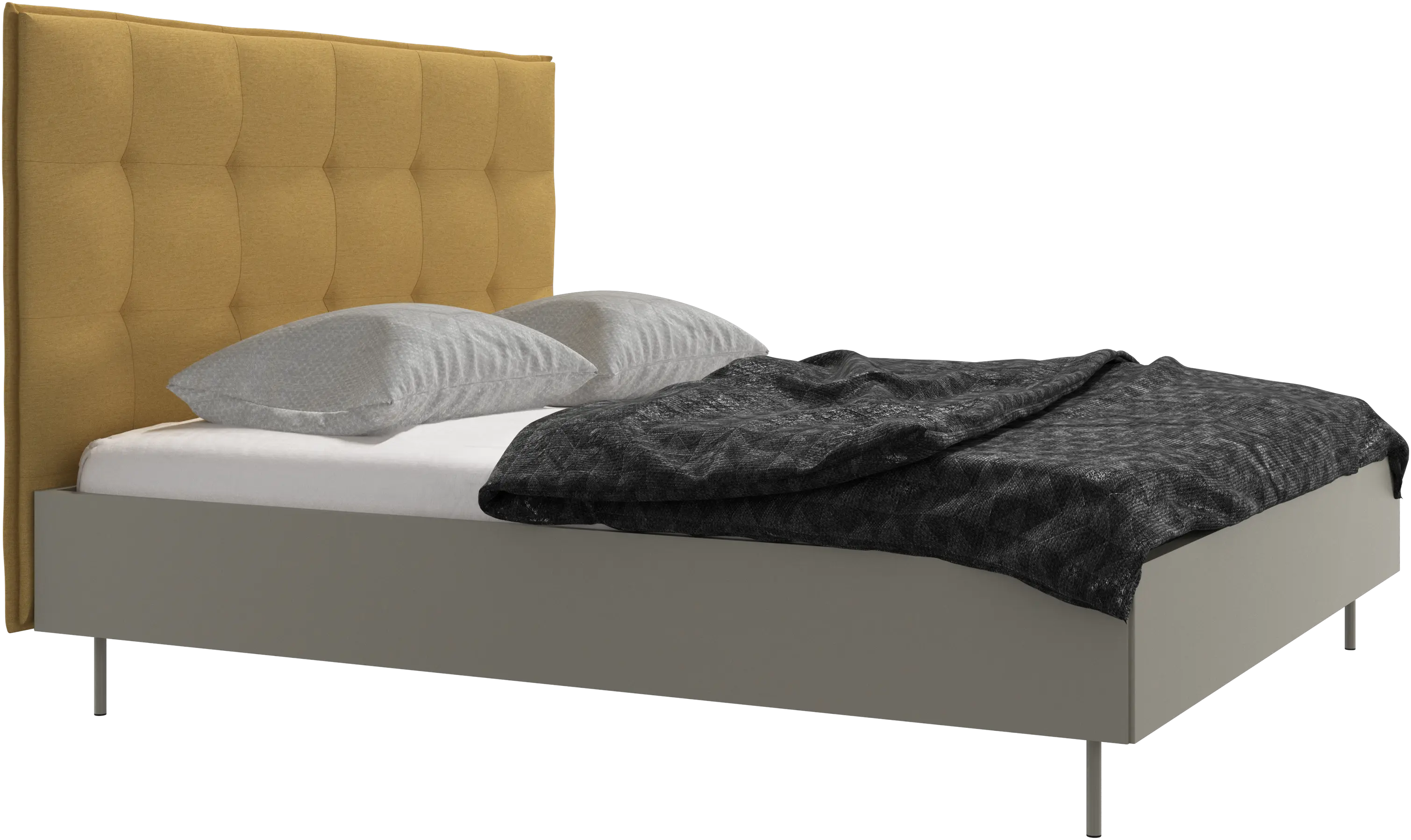 Lugano Bett, Lattenrost und Matratze gegen Aufpreis