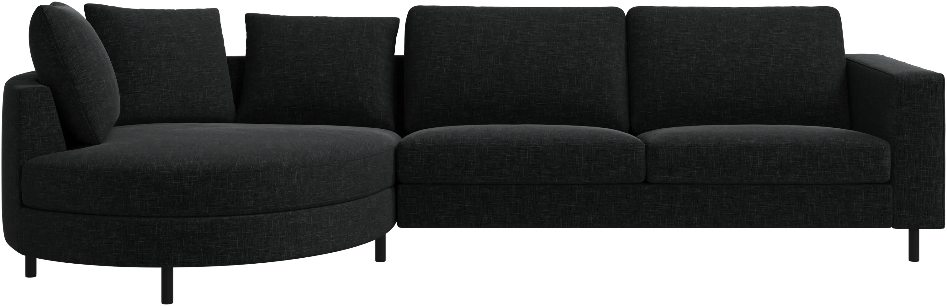 Indivi sofa with chaise longue left
