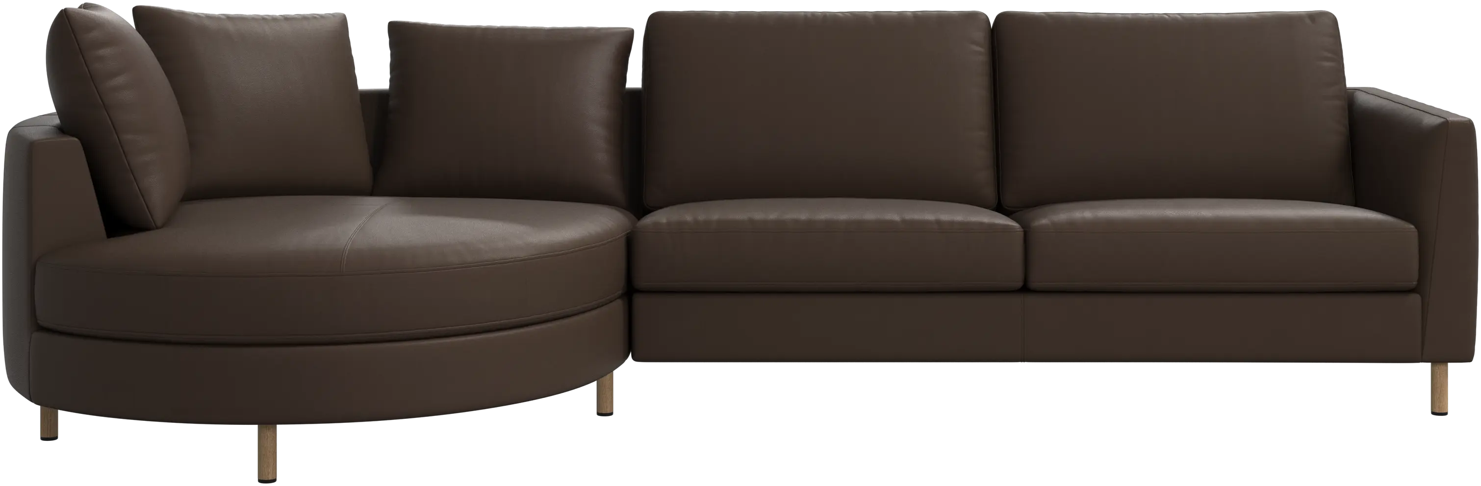 Indivi sofa with chaise longue left