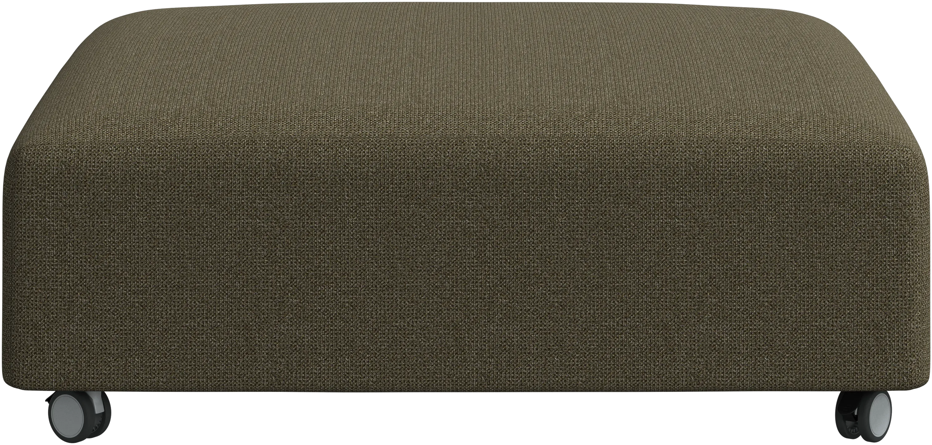 Hampton footstool on wheels