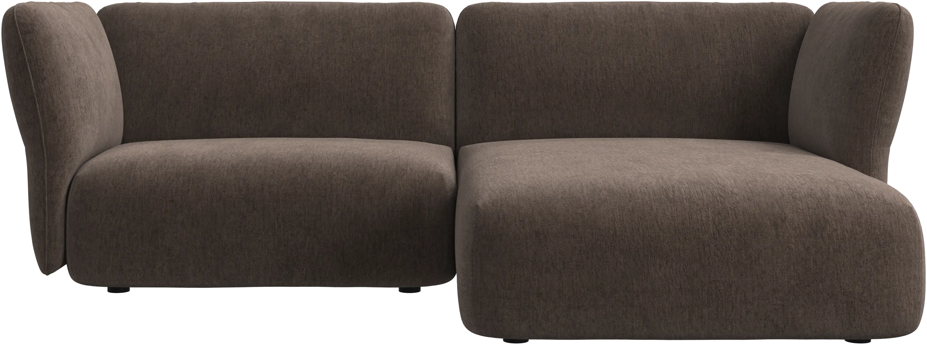 Paraggi 1.5-seater with chaise longue right