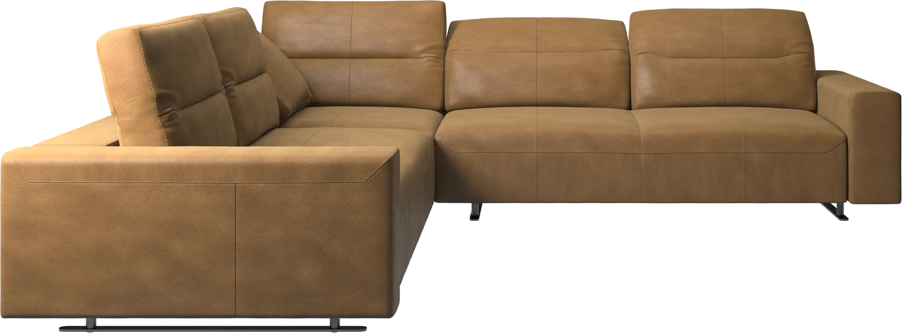 Hampton corner sofa with adjustable back