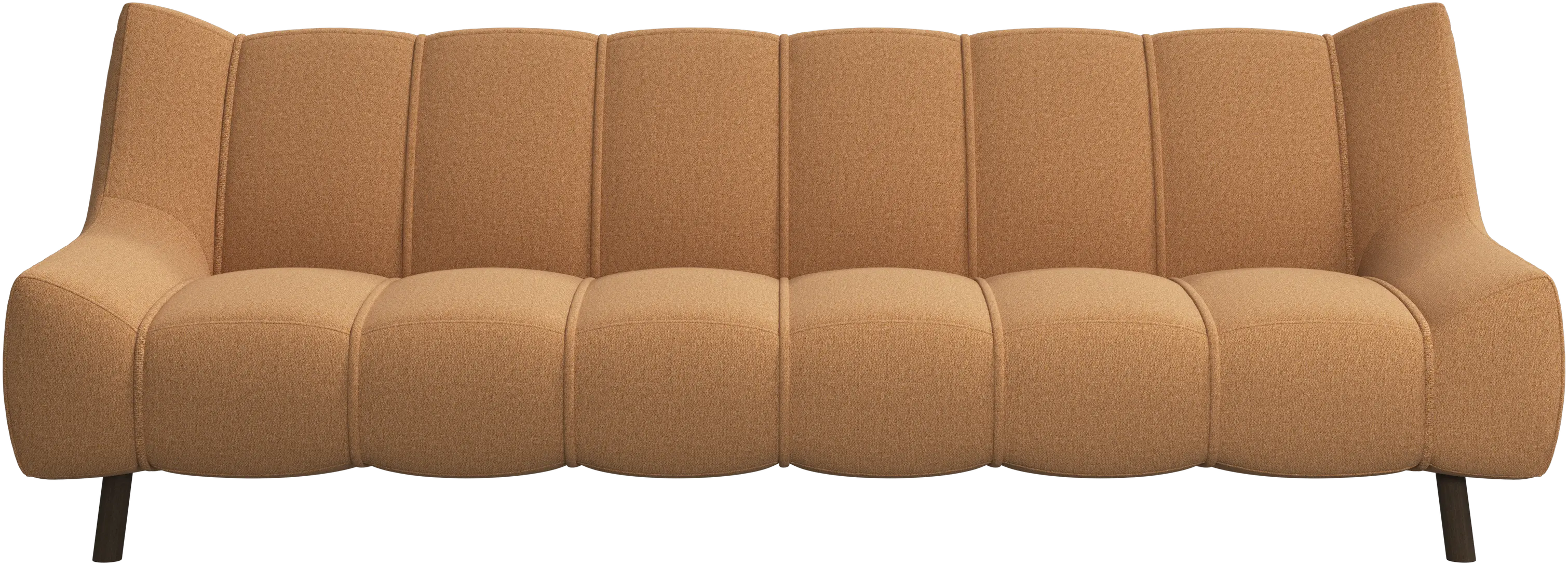 Nawabari 3 seater sofa, wooden leg