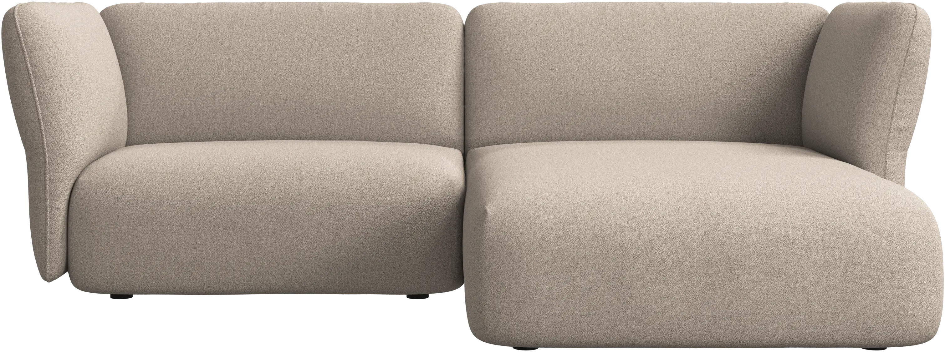 Paraggi 1.5-seater with chaise longue right