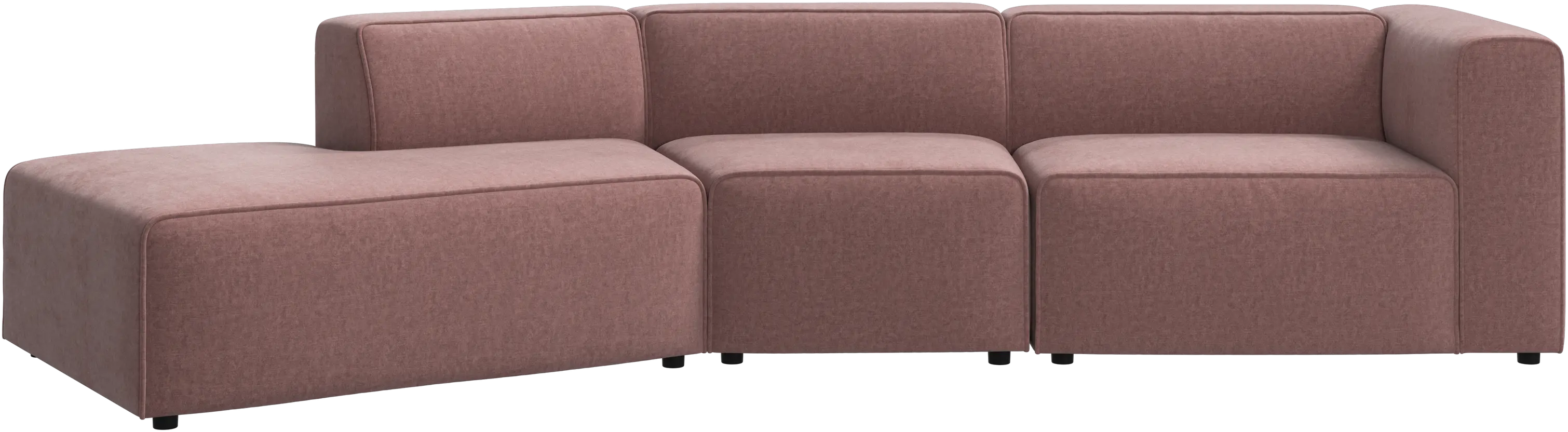 Carmo sofa with lounging units