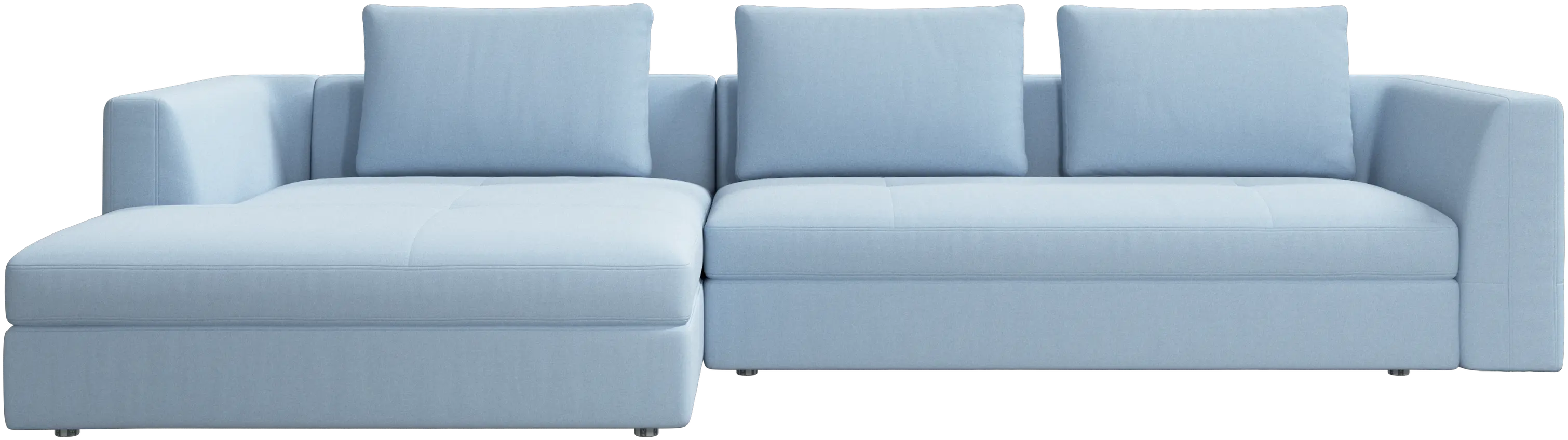 Bergamo sofa with resting unit