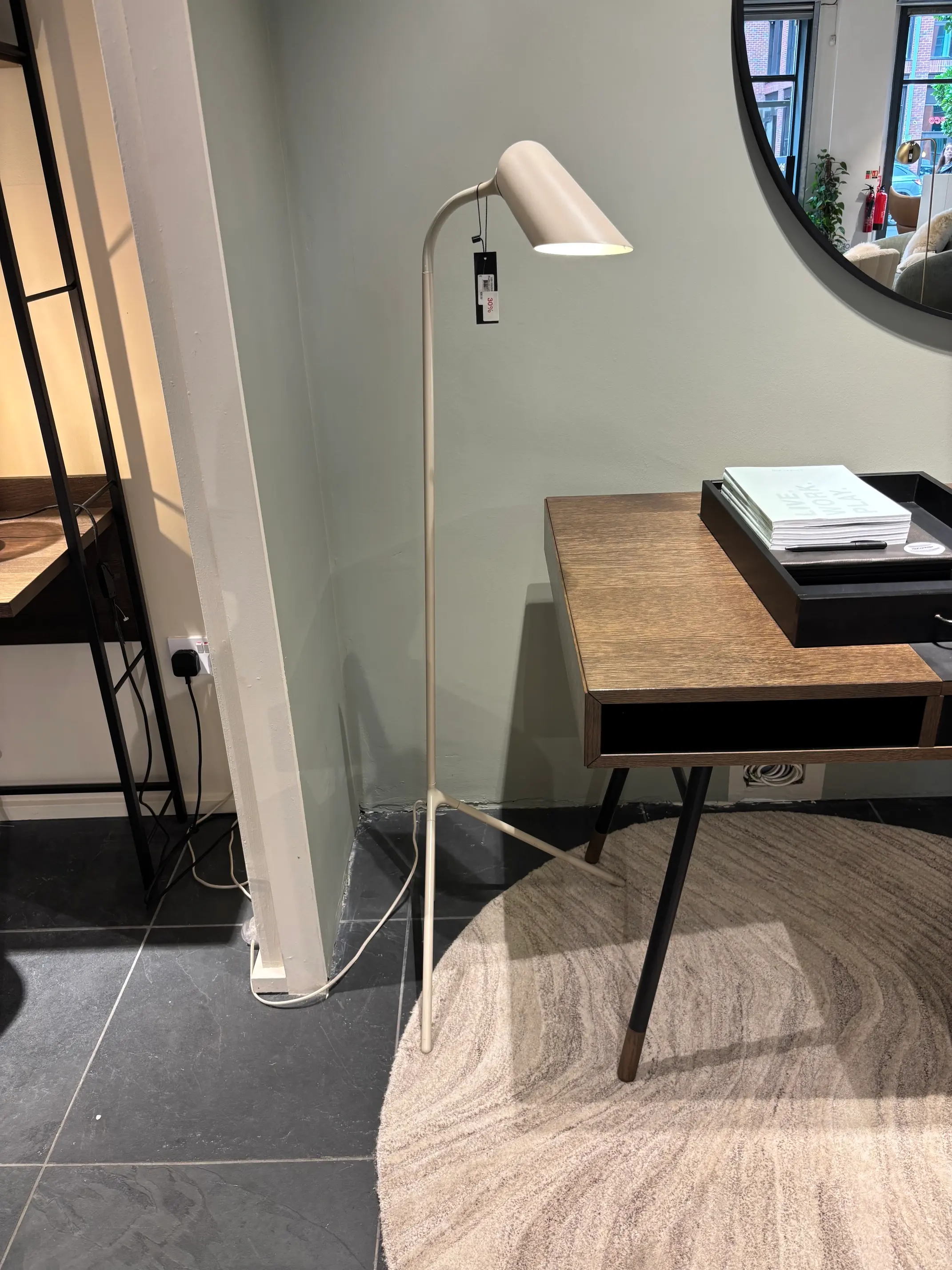 Lamps Curious Floor Lamp - Warm Grey