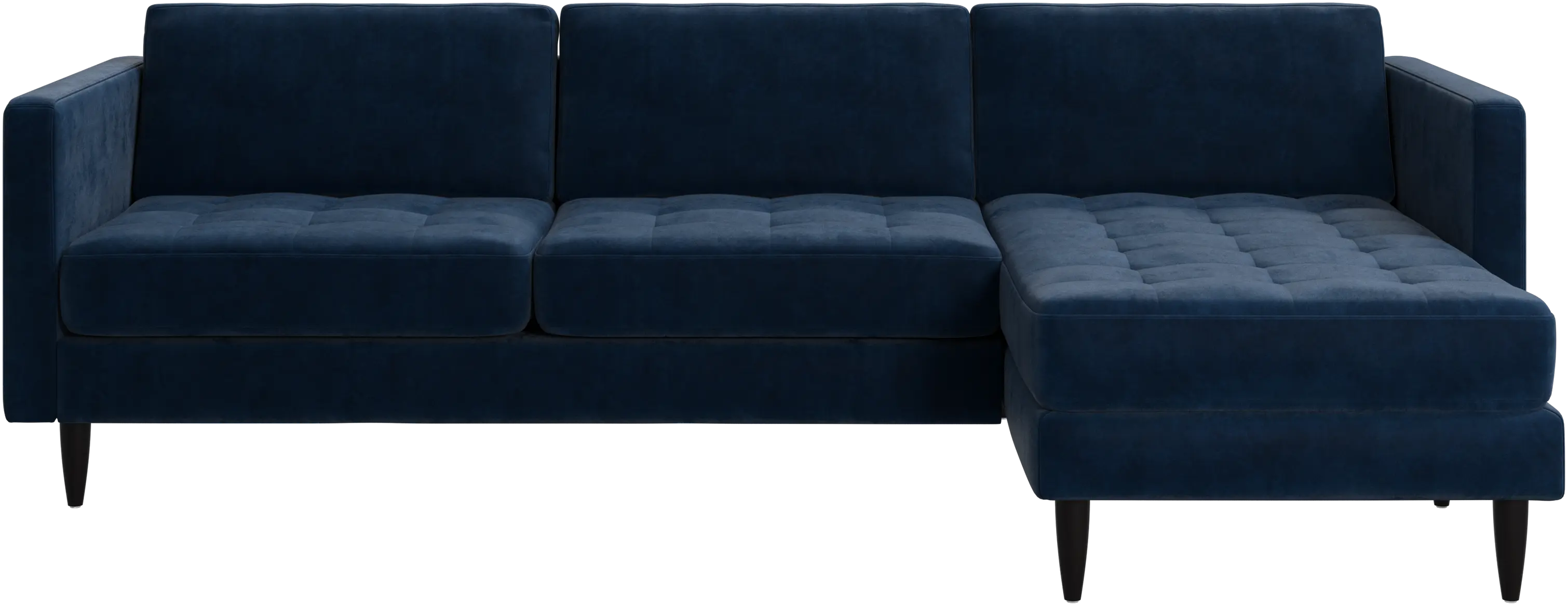 Osaka sofa with resting unit, tufted seat