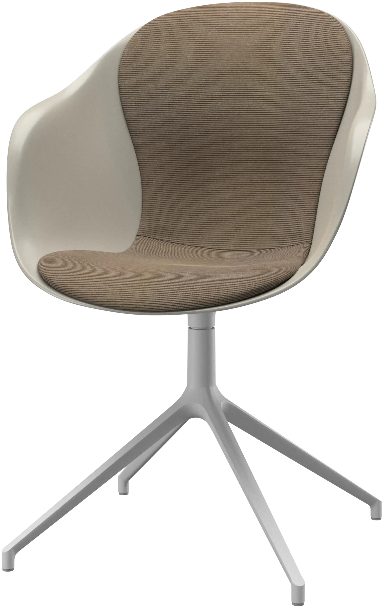 Chaise de salle à manger Adelaide avec fonction pivotante.