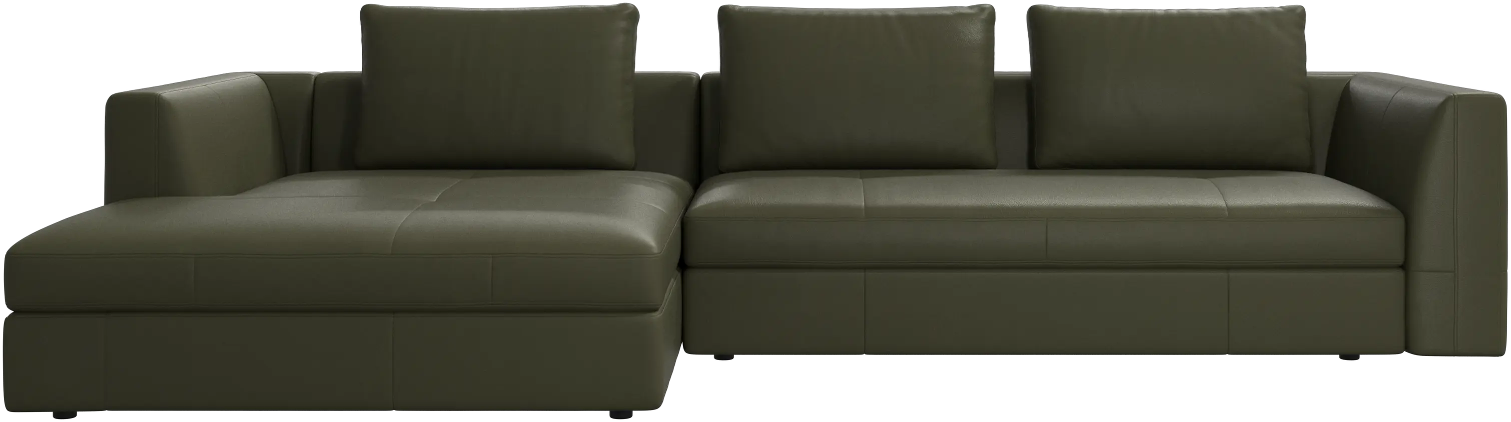Bergamo sofa with resting unit