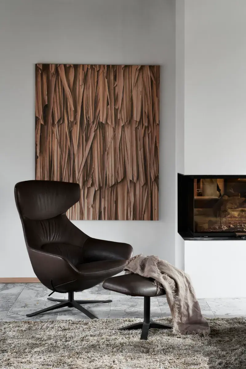 Accessories LAYERS OF LEAVES Fotokunst 120 x 150 cm (50% Preisvorteil)