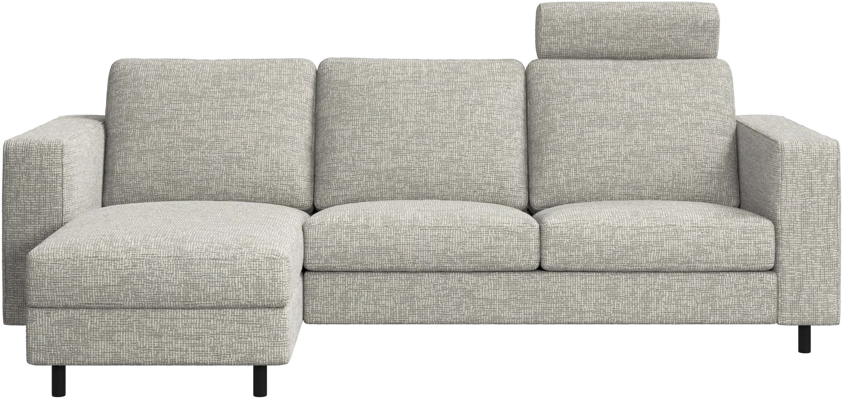 Indivi sofa with chaise longue left