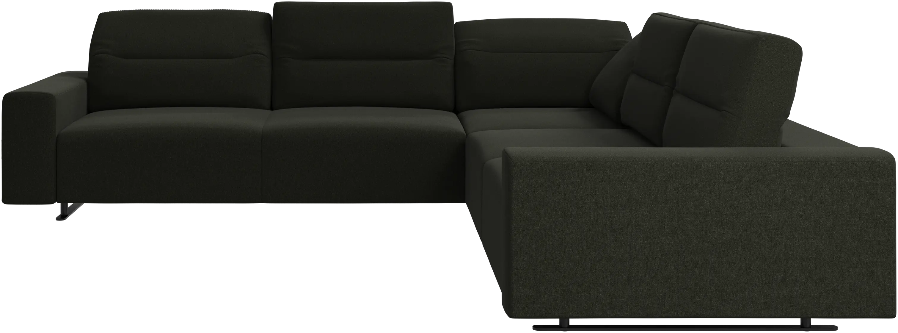 Hampton corner sofa with adjustable back
