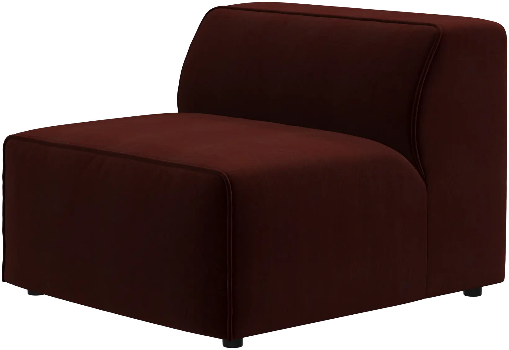Carmo 1-seater, no armrests