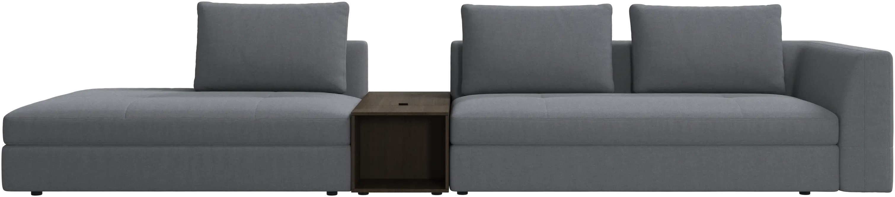 Bergamo 3 seater lounge sofa with storage