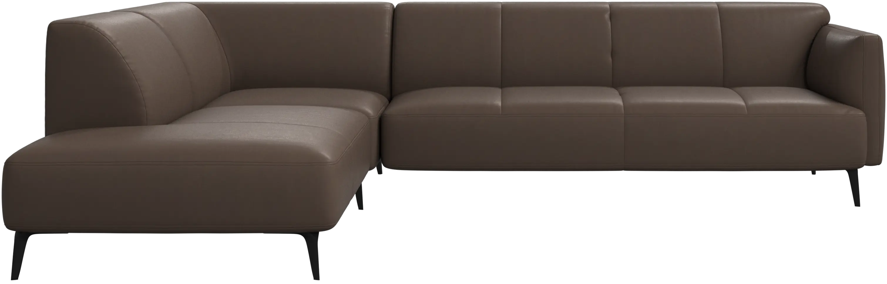 Modena corner sofa with lounging unit