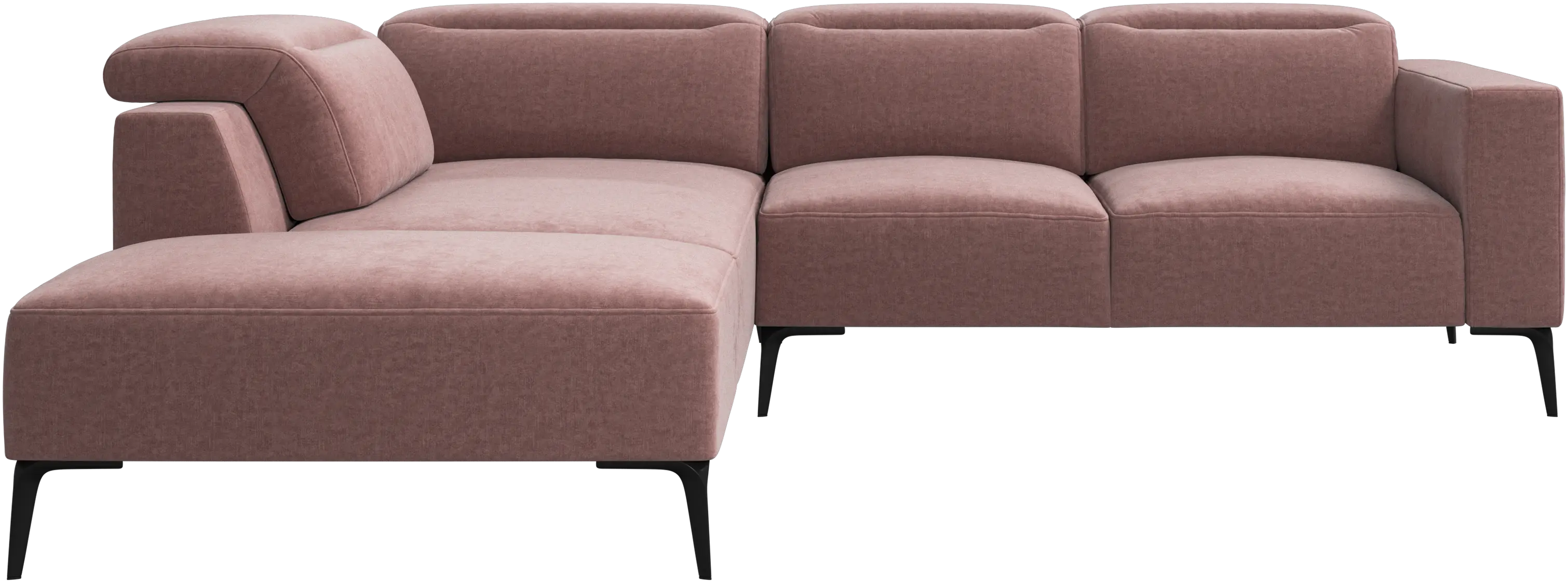Zürich corner sofa with lounging unit