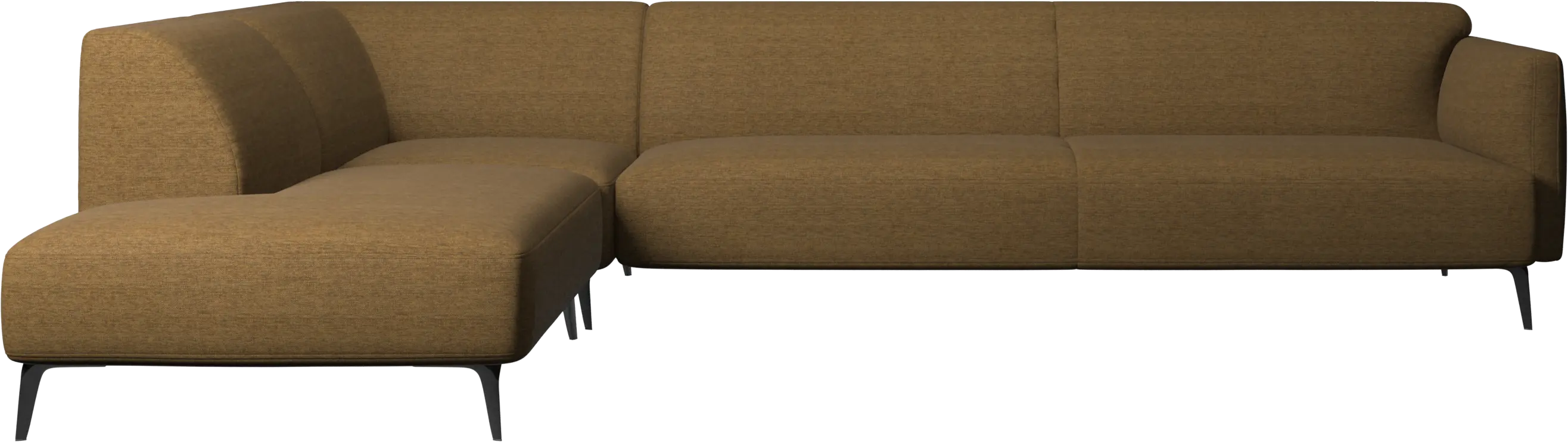 Modena corner sofa with lounging unit