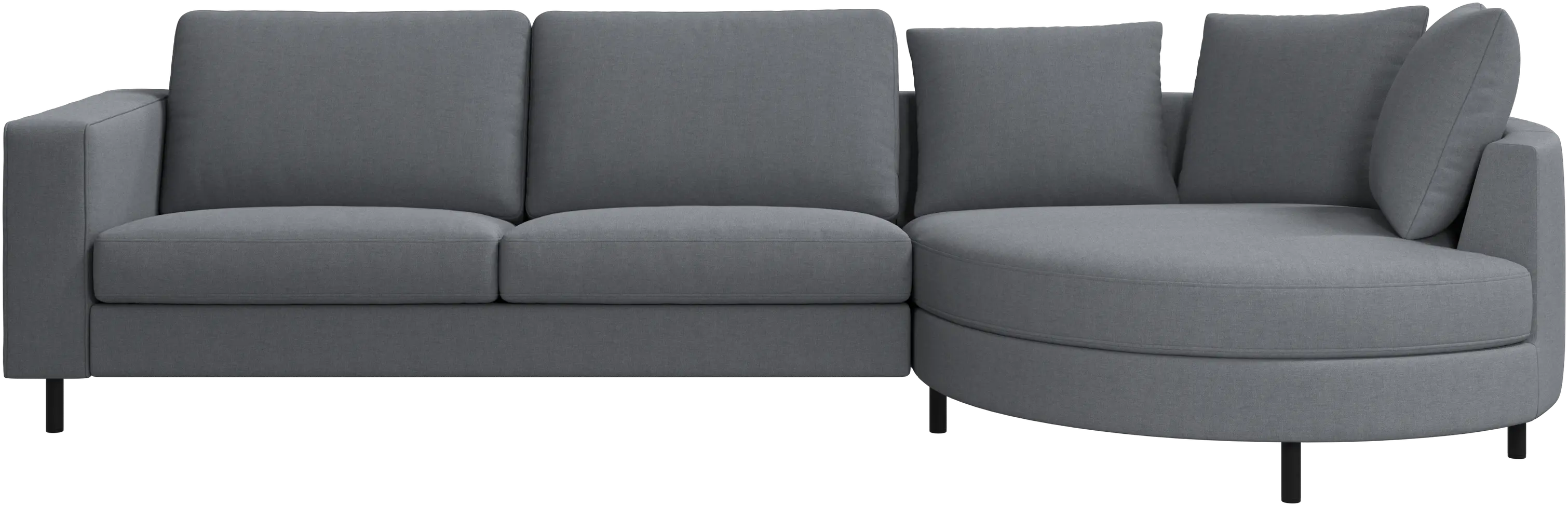 Sofá Indivi con módulo chaise-longue a la derecha