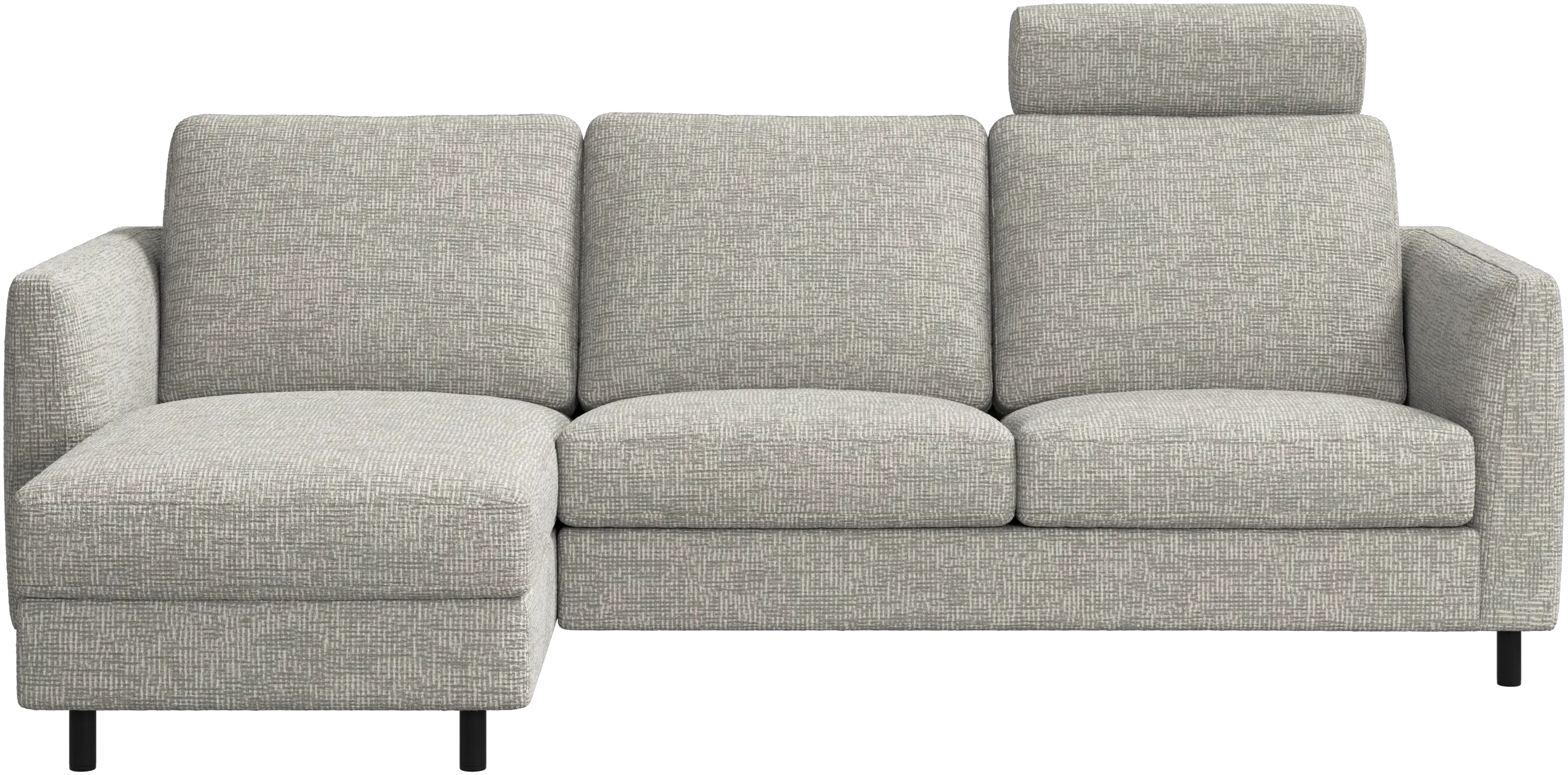 Indivi sofa with chaise longue left