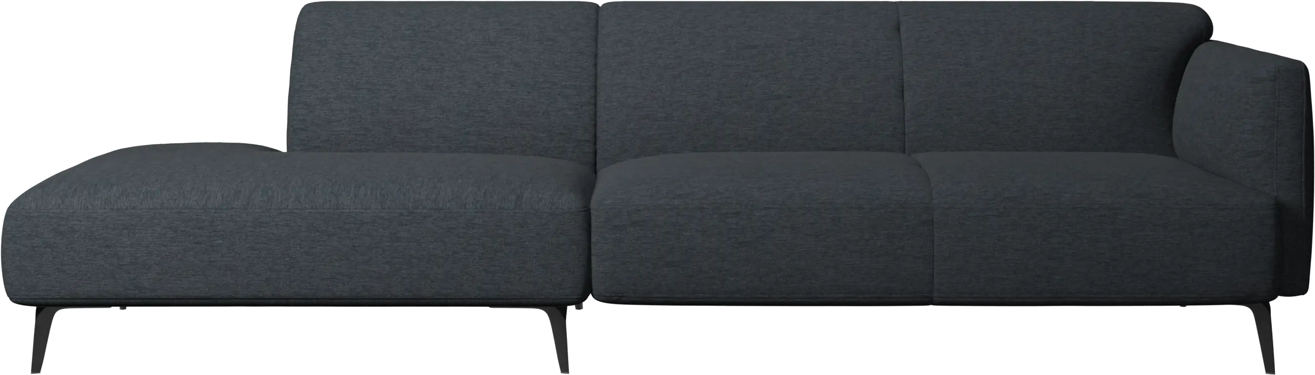 Modena sofa with lounging unit