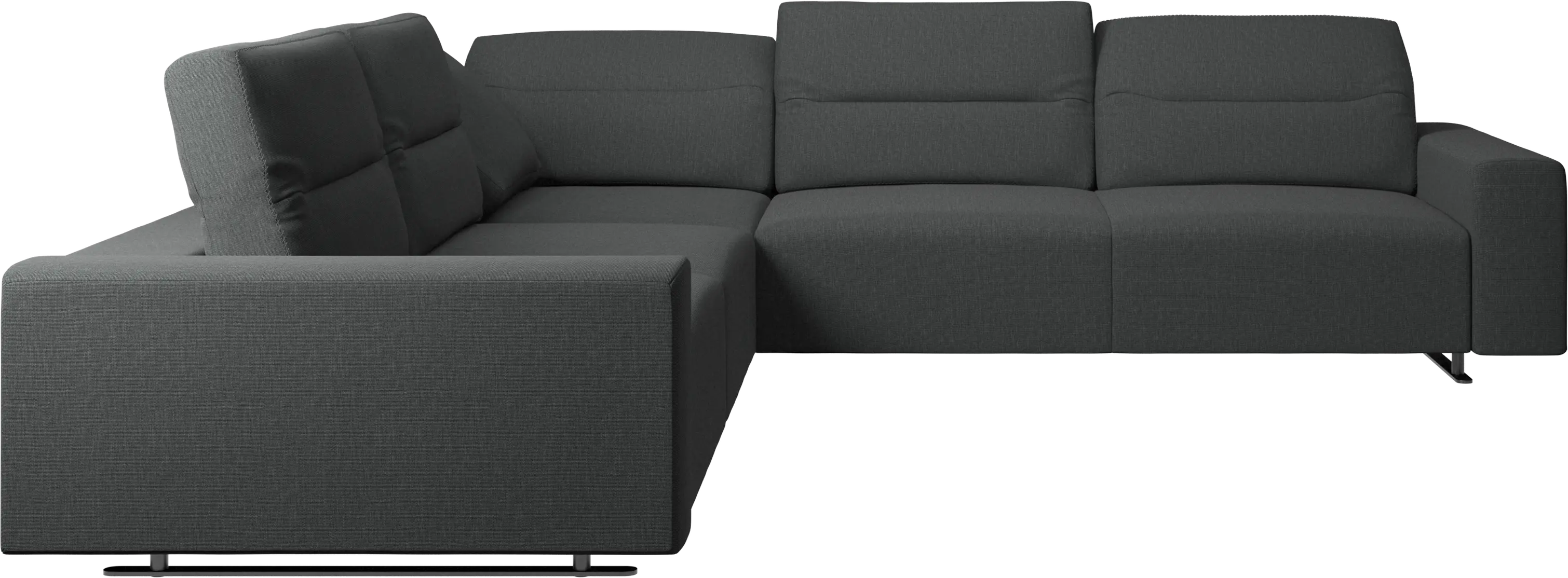 Hampton corner sofa with adjustable back