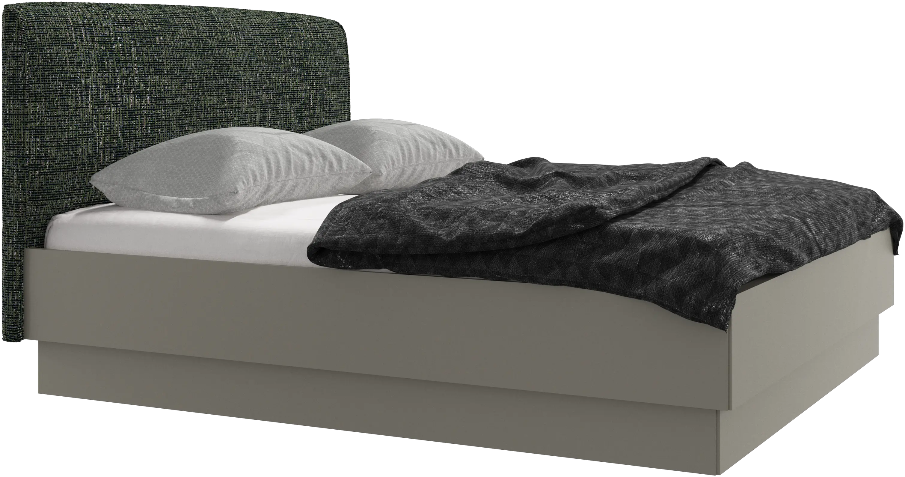 Houston, cama tapizada con almacenamiento