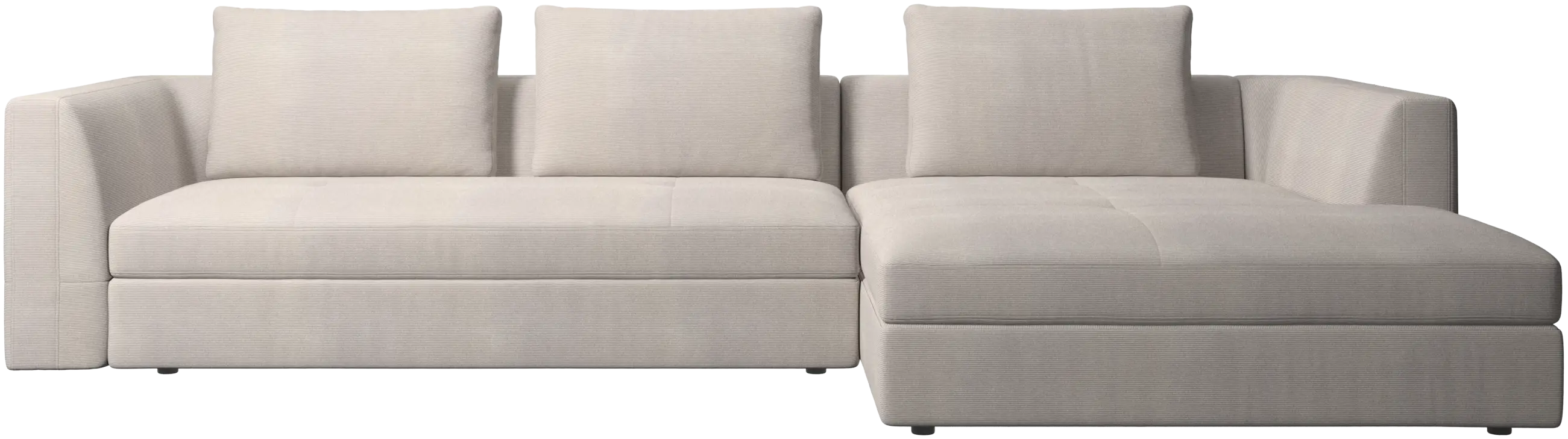 Bergamo sofa with resting unit