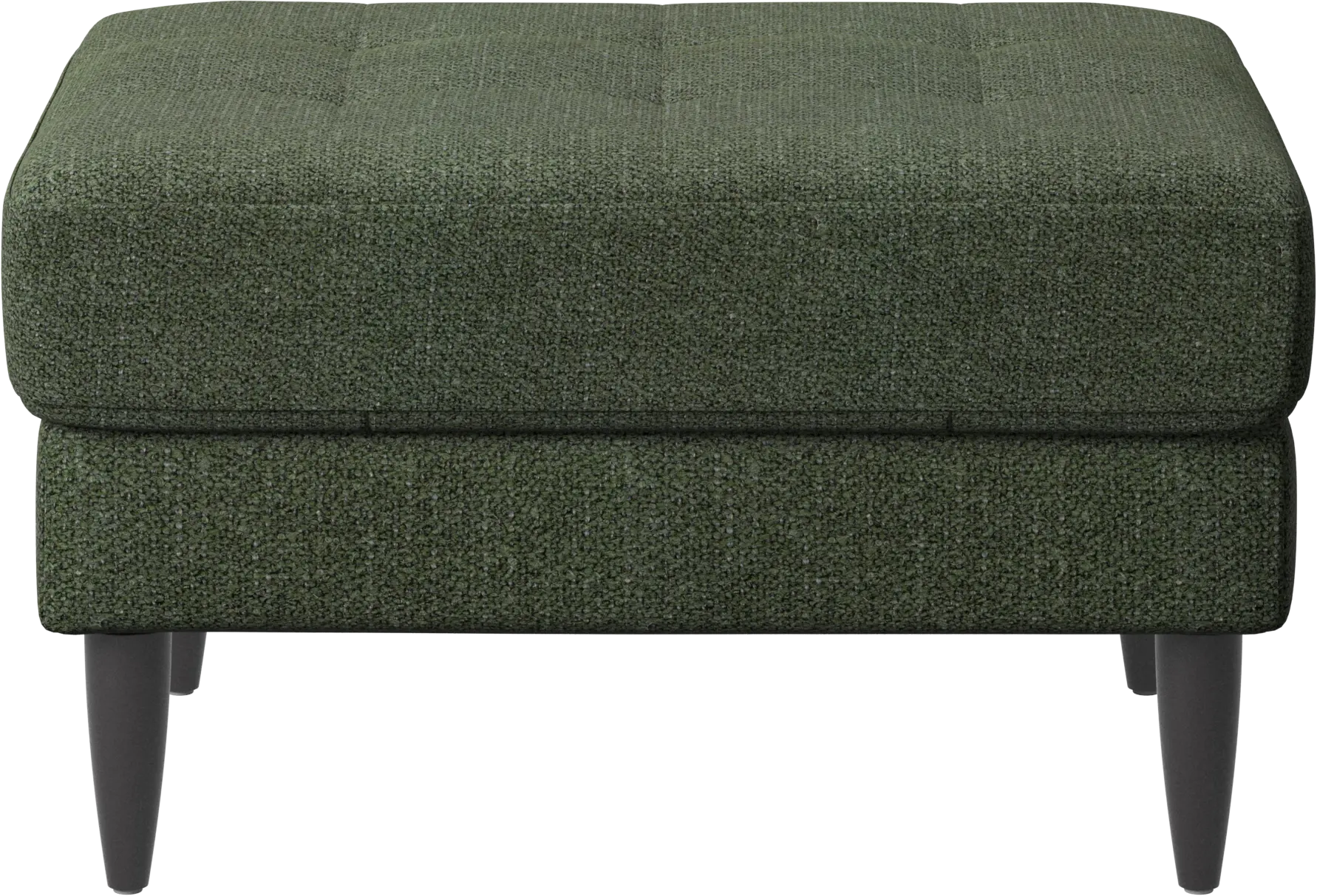 Osaka footstool, tufted seat