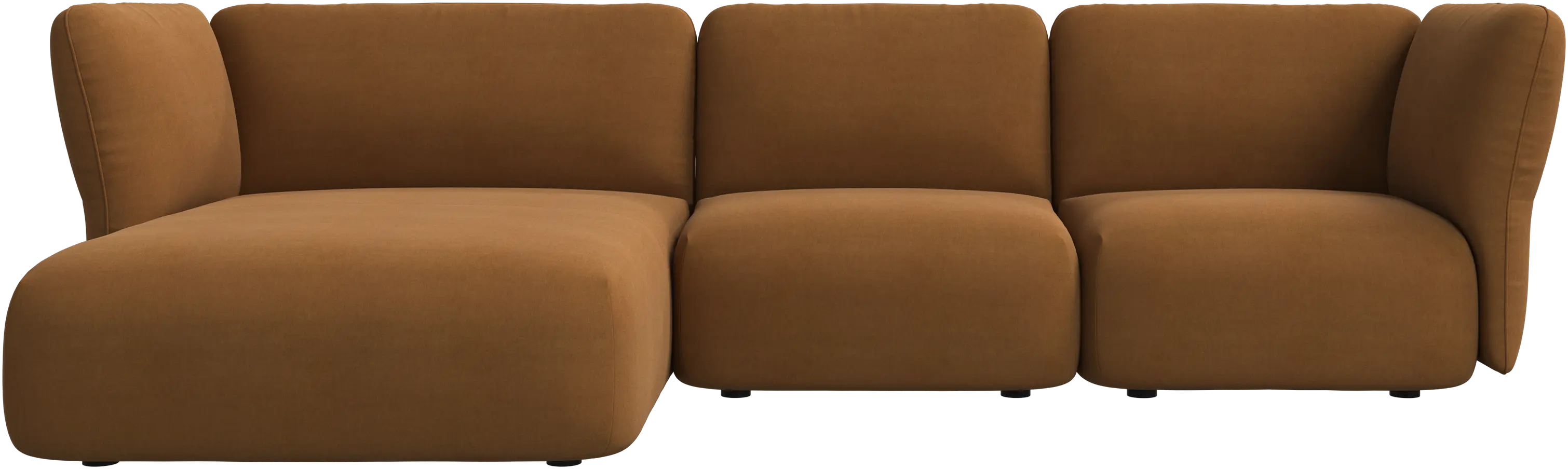 Paraggi 2-seater with chaise longue left