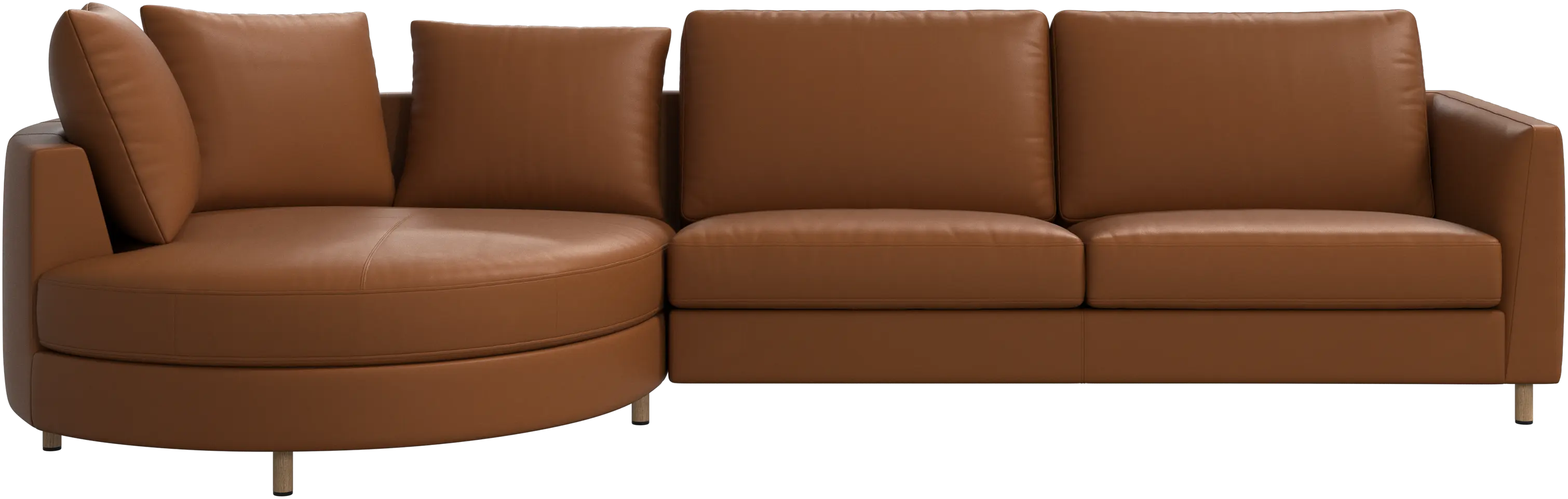 Indivi sofa with chaise longue left