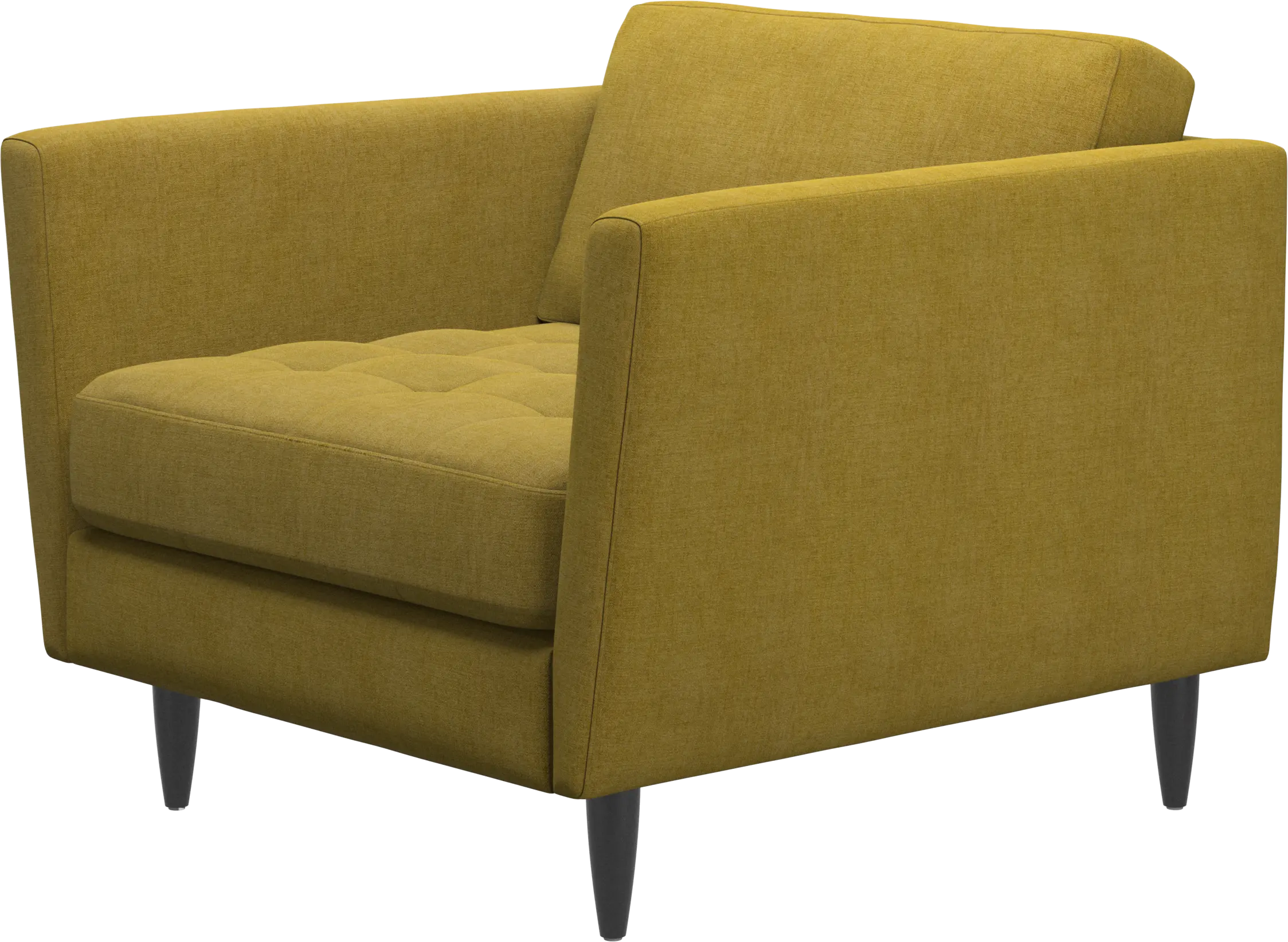 Osaka chair, tufted seat