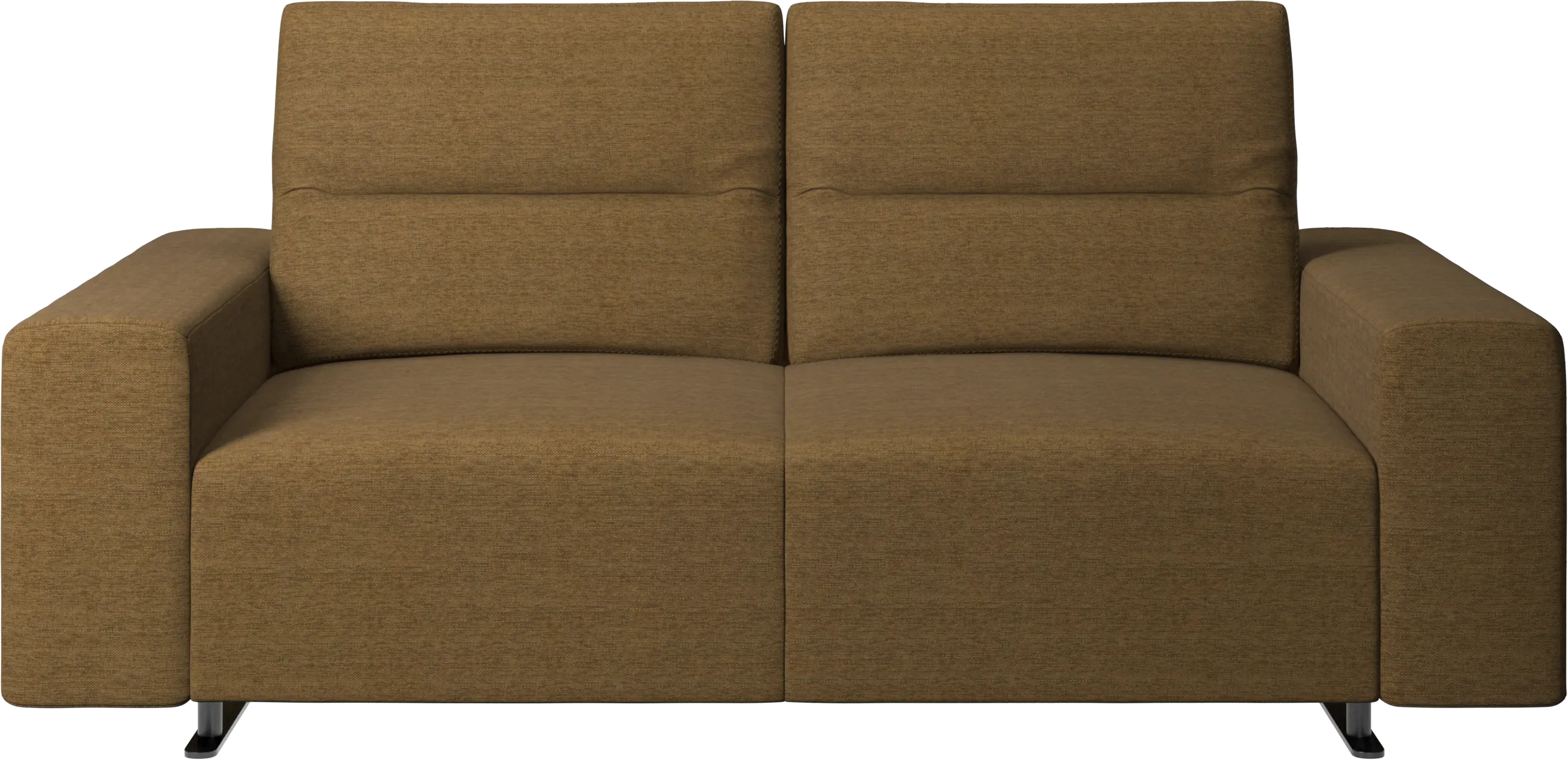 Hampton sofa with adjustable back and storage on the left side
