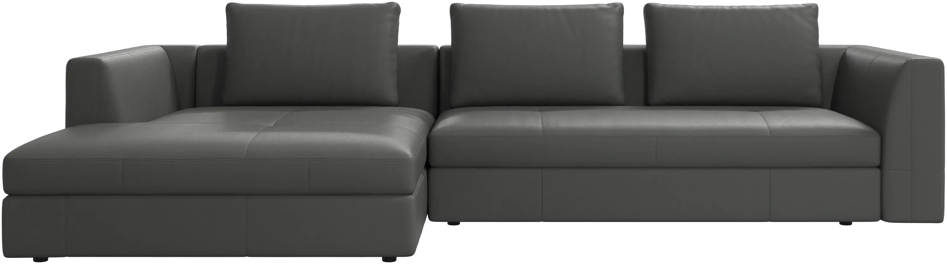 Bergamo sofa with resting unit