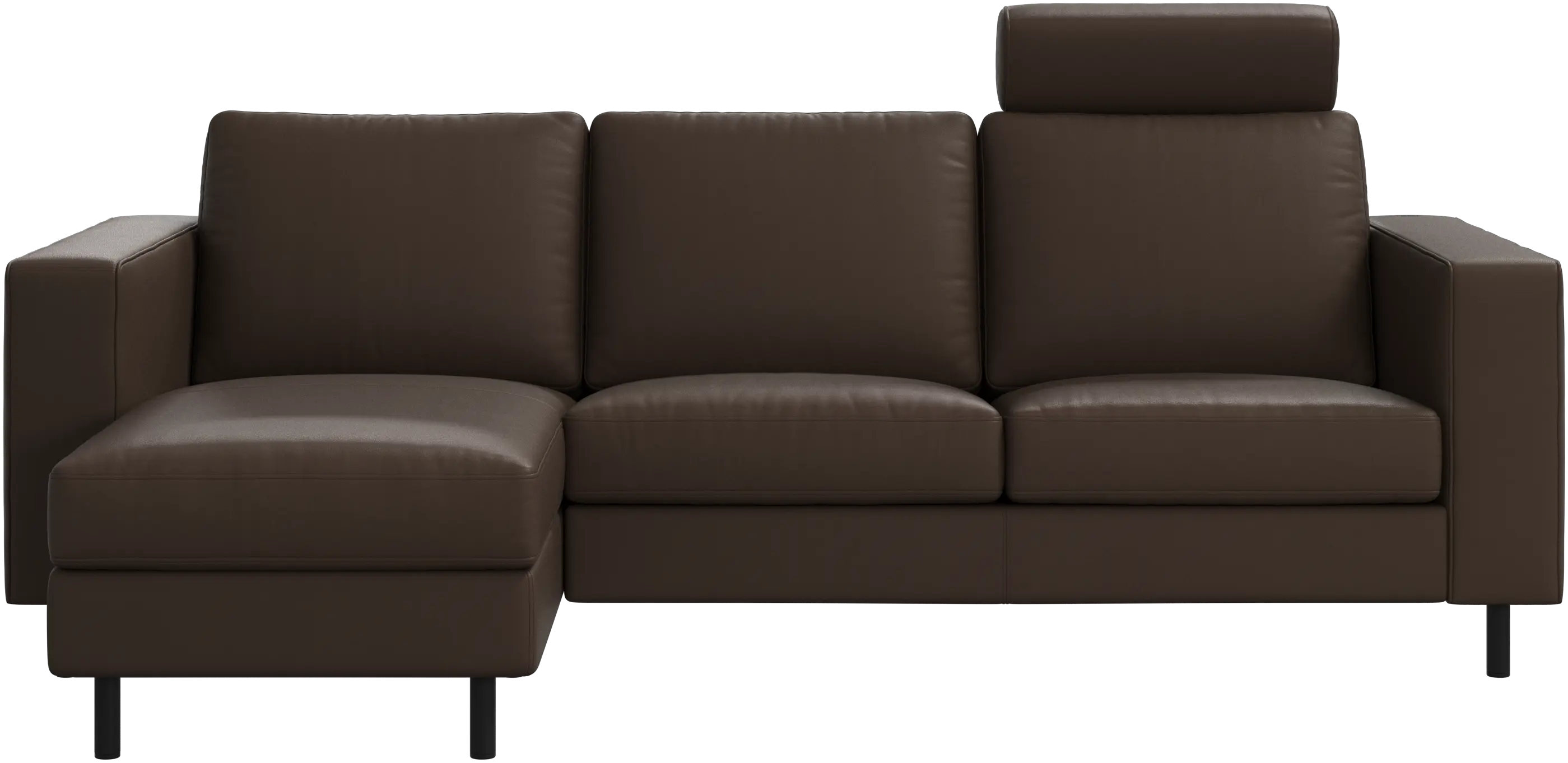 Indivi sofa with chaise longue left